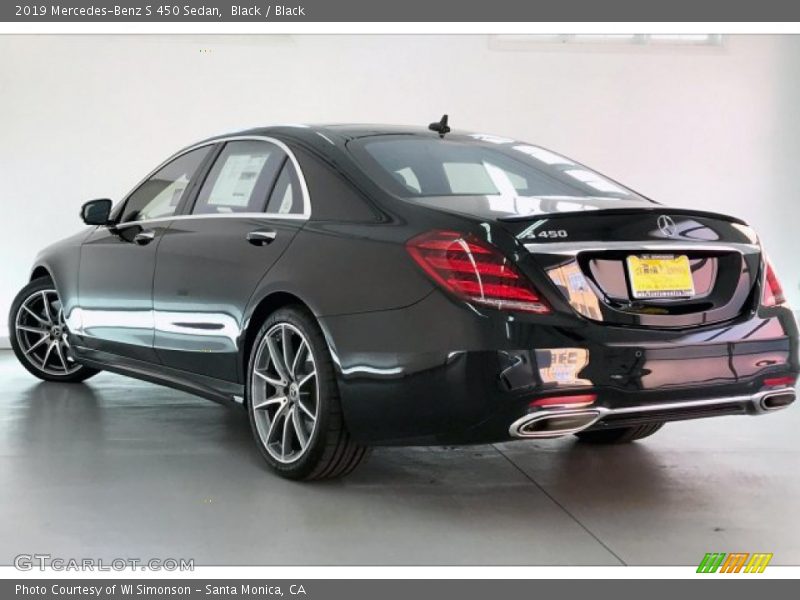 Black / Black 2019 Mercedes-Benz S 450 Sedan