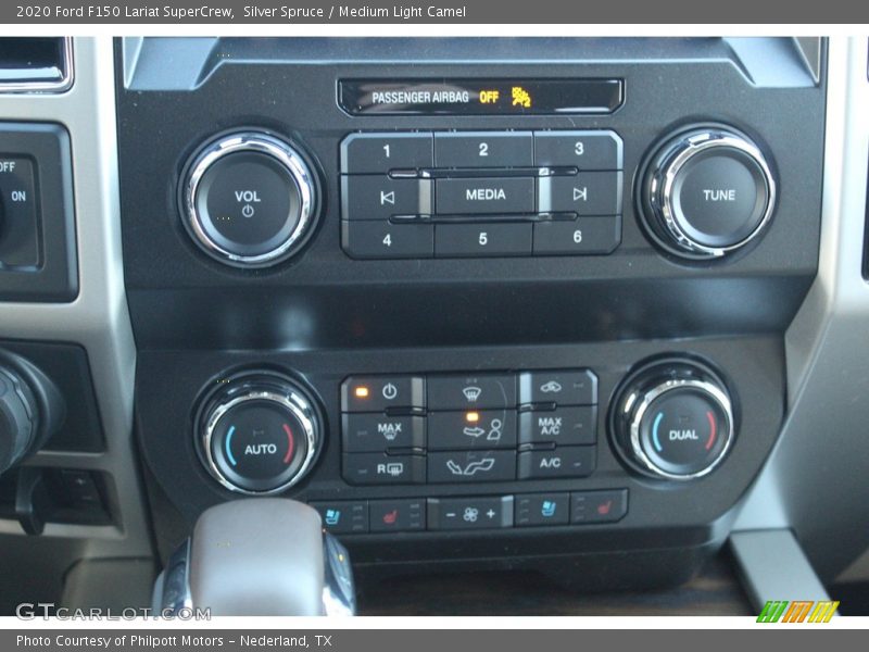 Silver Spruce / Medium Light Camel 2020 Ford F150 Lariat SuperCrew