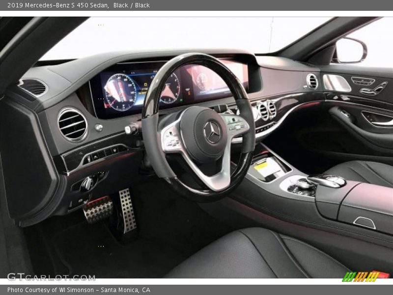 Black / Black 2019 Mercedes-Benz S 450 Sedan