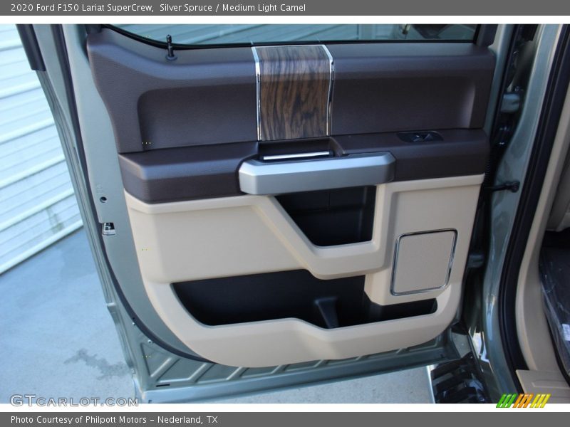 Silver Spruce / Medium Light Camel 2020 Ford F150 Lariat SuperCrew