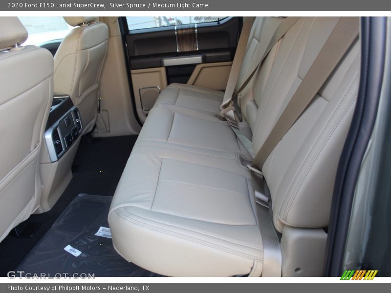 Silver Spruce / Medium Light Camel 2020 Ford F150 Lariat SuperCrew