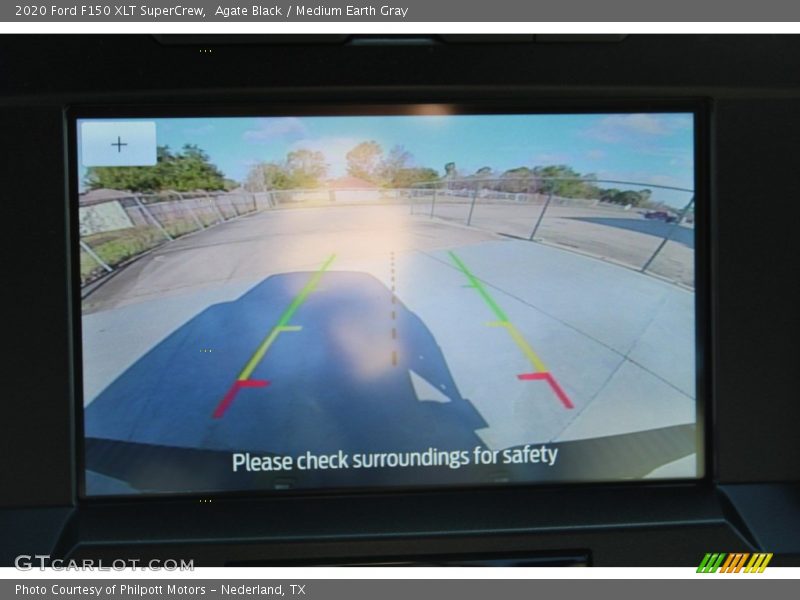 Agate Black / Medium Earth Gray 2020 Ford F150 XLT SuperCrew