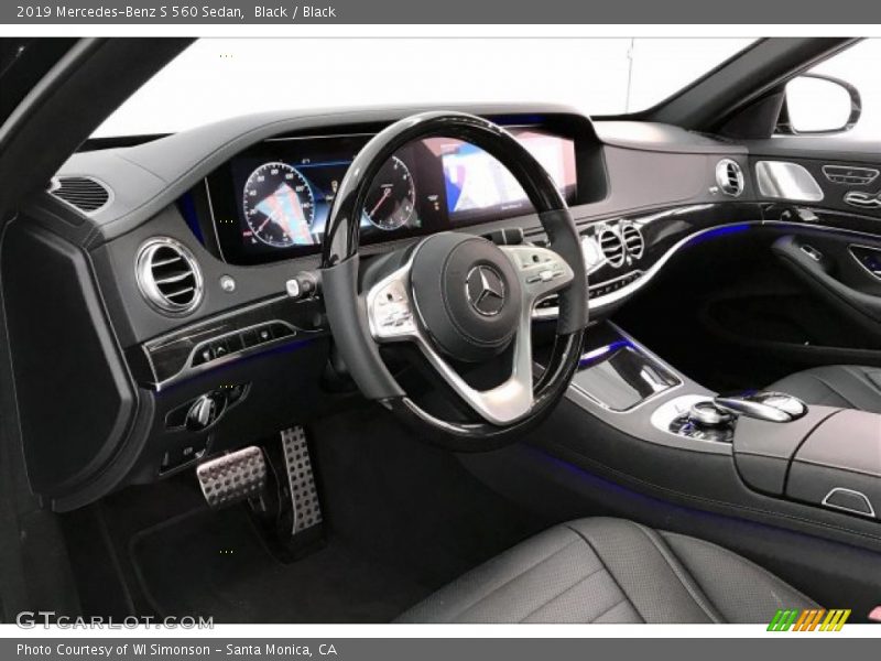 Black / Black 2019 Mercedes-Benz S 560 Sedan