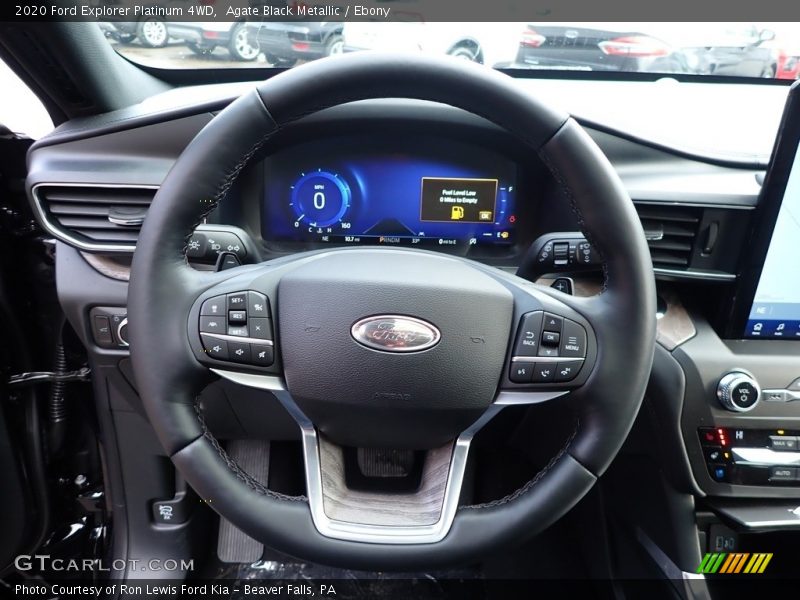  2020 Explorer Platinum 4WD Steering Wheel