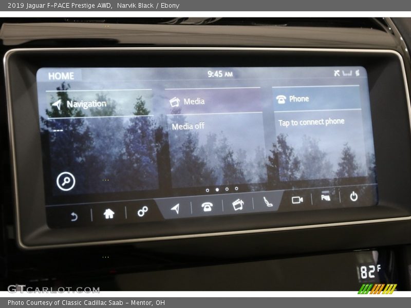 Narvik Black / Ebony 2019 Jaguar F-PACE Prestige AWD