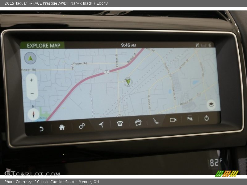 Narvik Black / Ebony 2019 Jaguar F-PACE Prestige AWD