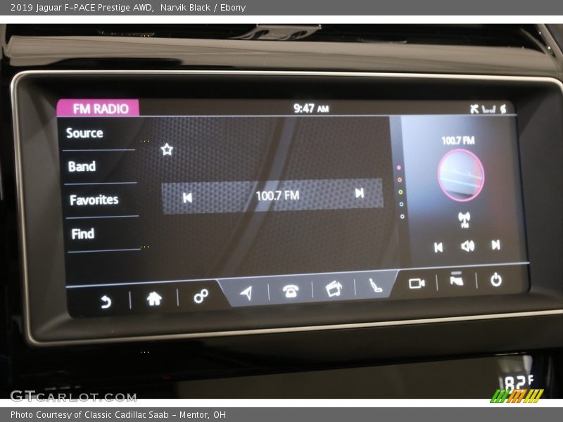 Narvik Black / Ebony 2019 Jaguar F-PACE Prestige AWD