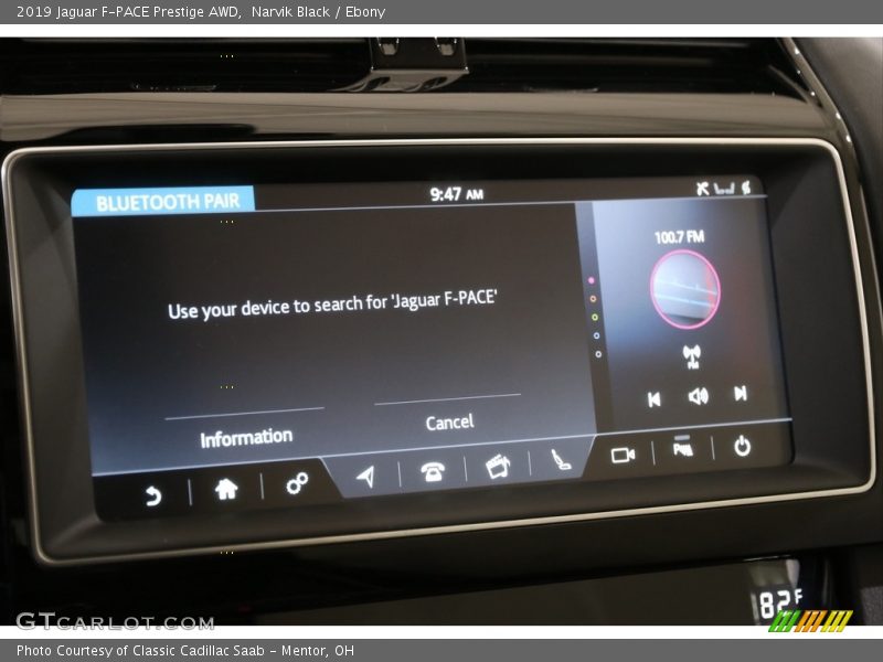 Narvik Black / Ebony 2019 Jaguar F-PACE Prestige AWD