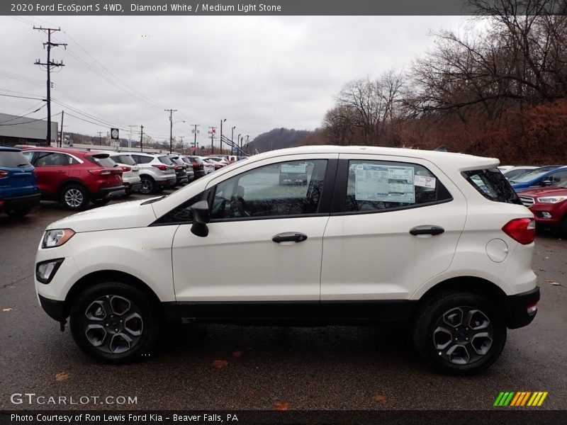  2020 EcoSport S 4WD Diamond White