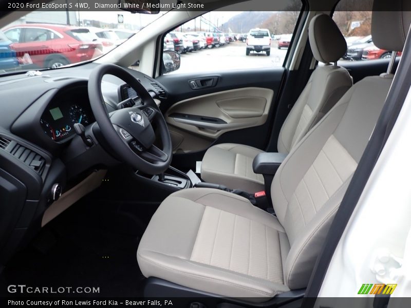 Front Seat of 2020 EcoSport S 4WD