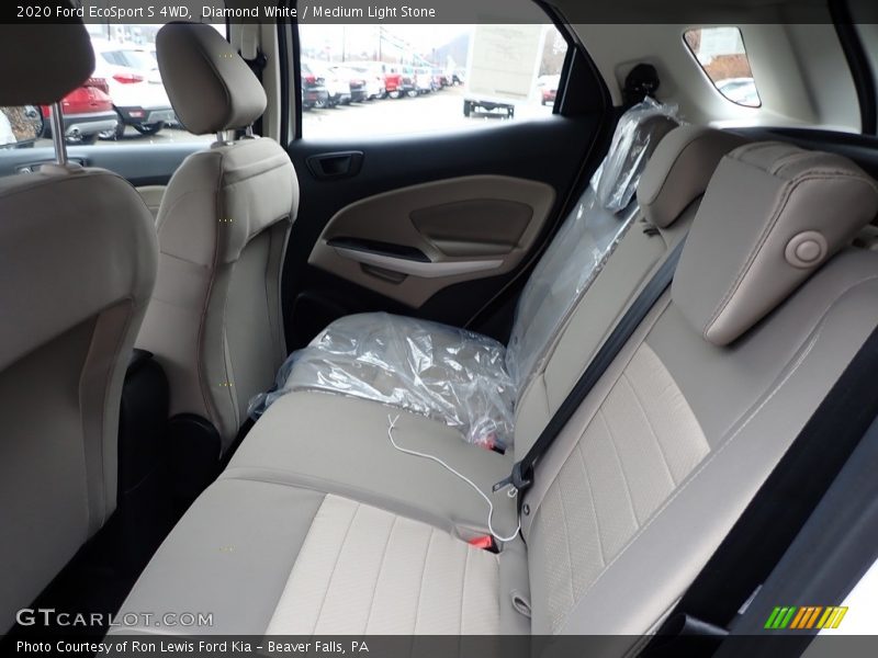 Rear Seat of 2020 EcoSport S 4WD