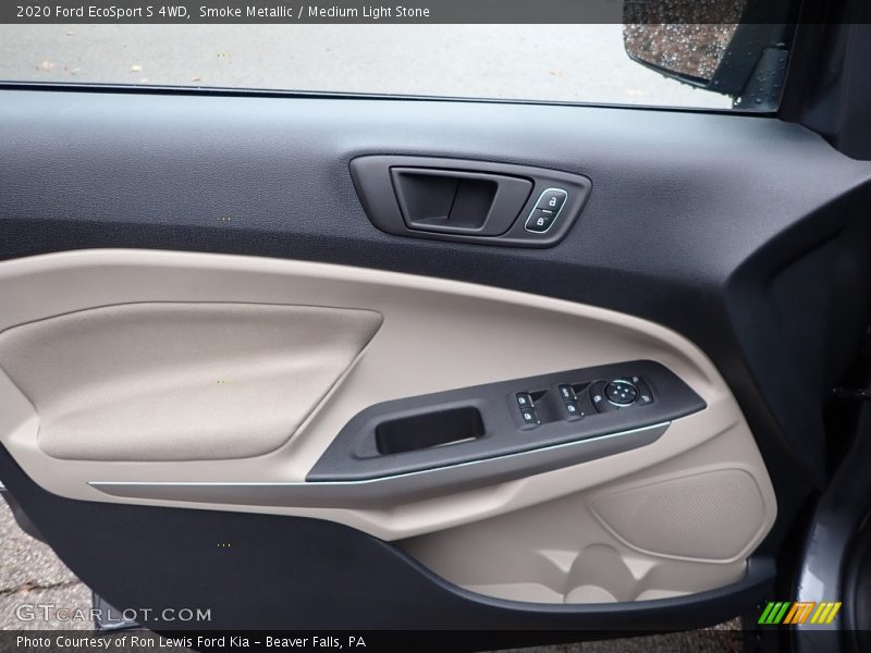 Smoke Metallic / Medium Light Stone 2020 Ford EcoSport S 4WD