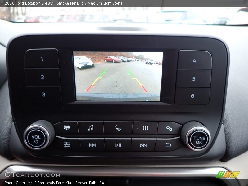 Smoke Metallic / Medium Light Stone 2020 Ford EcoSport S 4WD