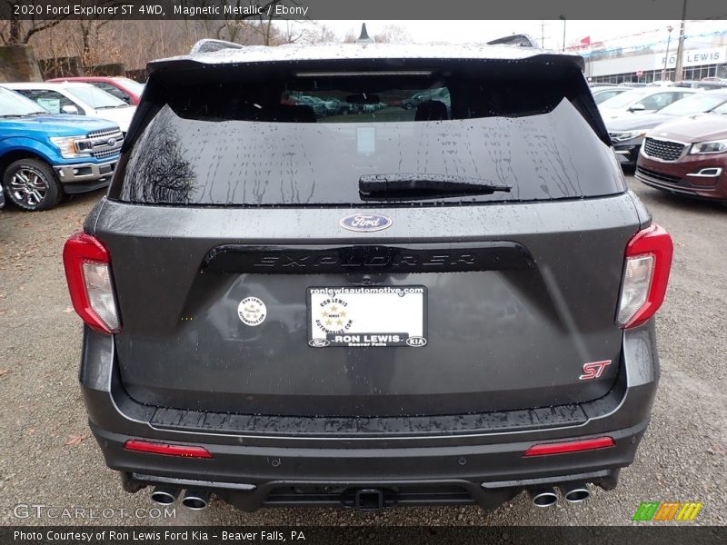 Magnetic Metallic / Ebony 2020 Ford Explorer ST 4WD