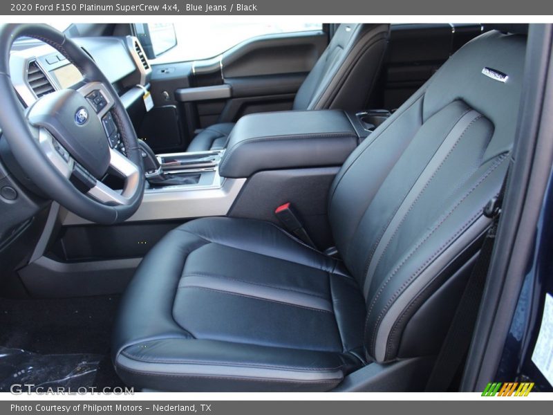Blue Jeans / Black 2020 Ford F150 Platinum SuperCrew 4x4