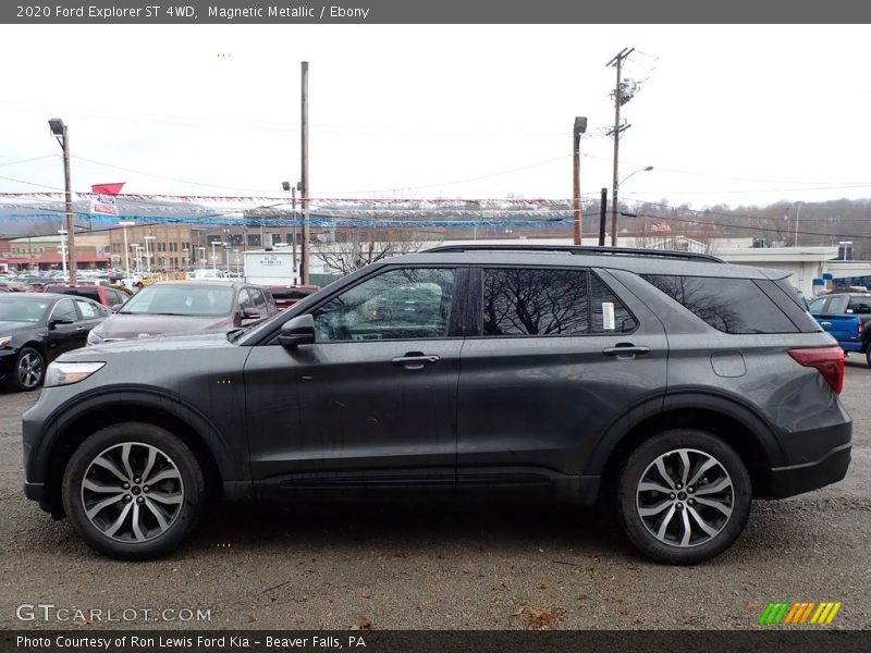 Magnetic Metallic / Ebony 2020 Ford Explorer ST 4WD