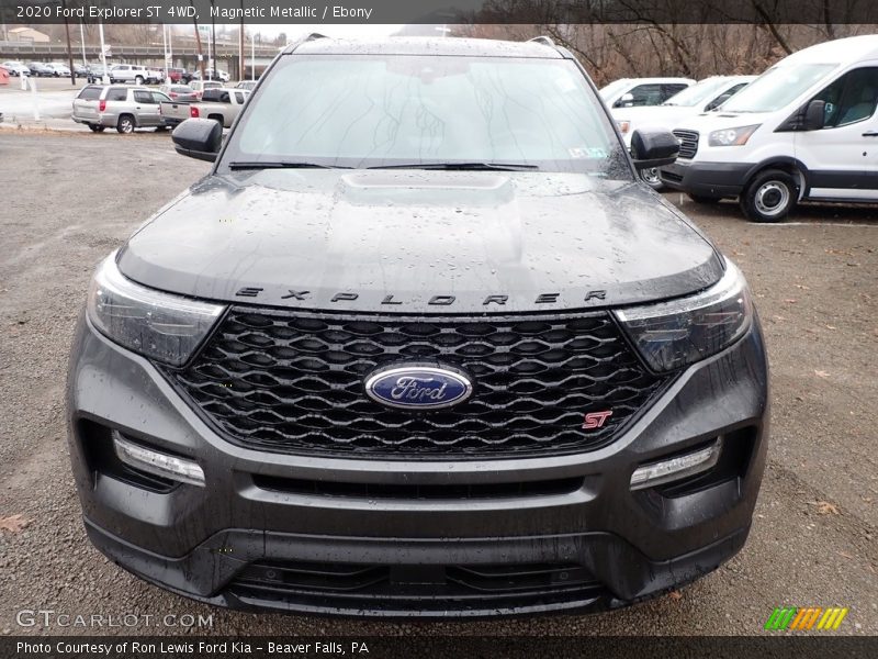 Magnetic Metallic / Ebony 2020 Ford Explorer ST 4WD