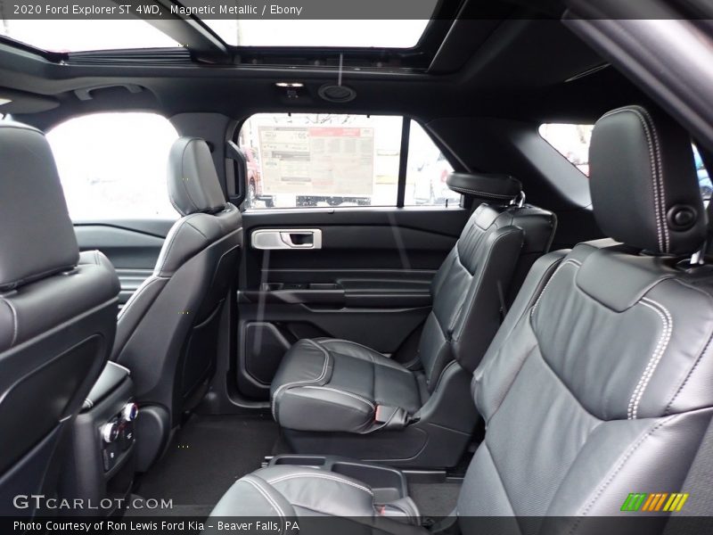 Rear Seat of 2020 Explorer ST 4WD