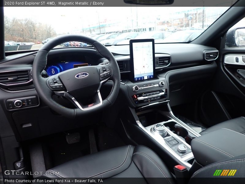 Dashboard of 2020 Explorer ST 4WD