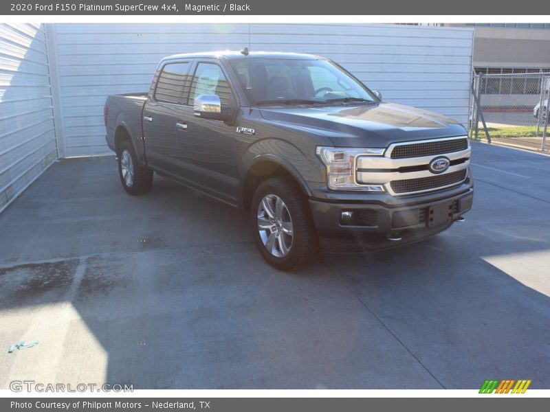 Magnetic / Black 2020 Ford F150 Platinum SuperCrew 4x4