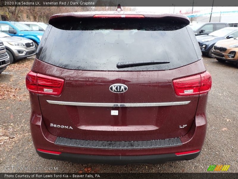 Venetian Red / Dark Graphite 2020 Kia Sedona LX