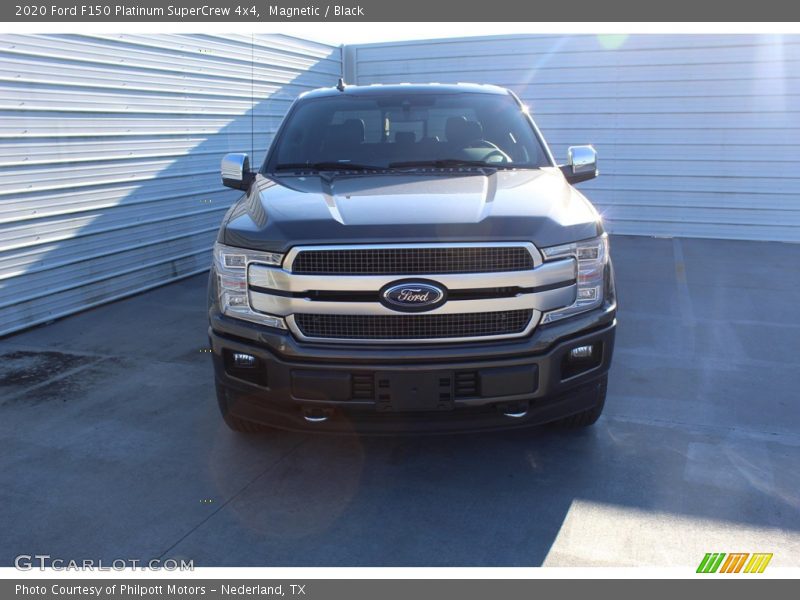 Magnetic / Black 2020 Ford F150 Platinum SuperCrew 4x4
