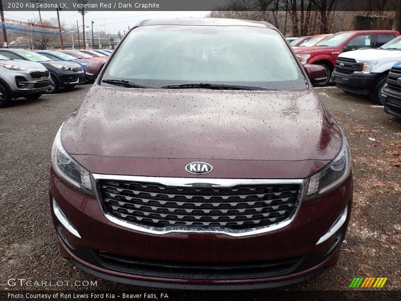 Venetian Red / Dark Graphite 2020 Kia Sedona LX