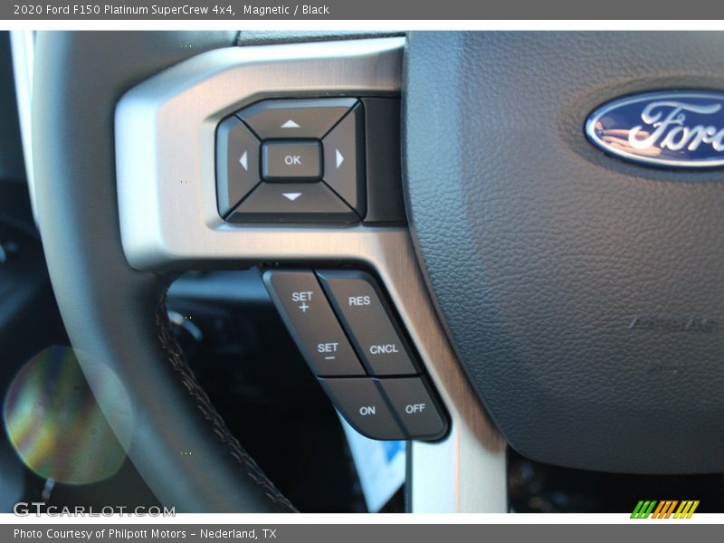Magnetic / Black 2020 Ford F150 Platinum SuperCrew 4x4