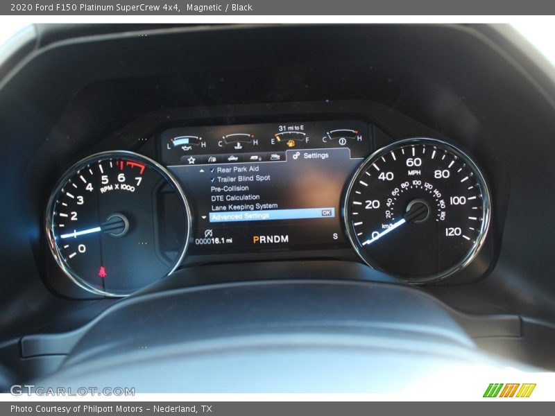 Magnetic / Black 2020 Ford F150 Platinum SuperCrew 4x4