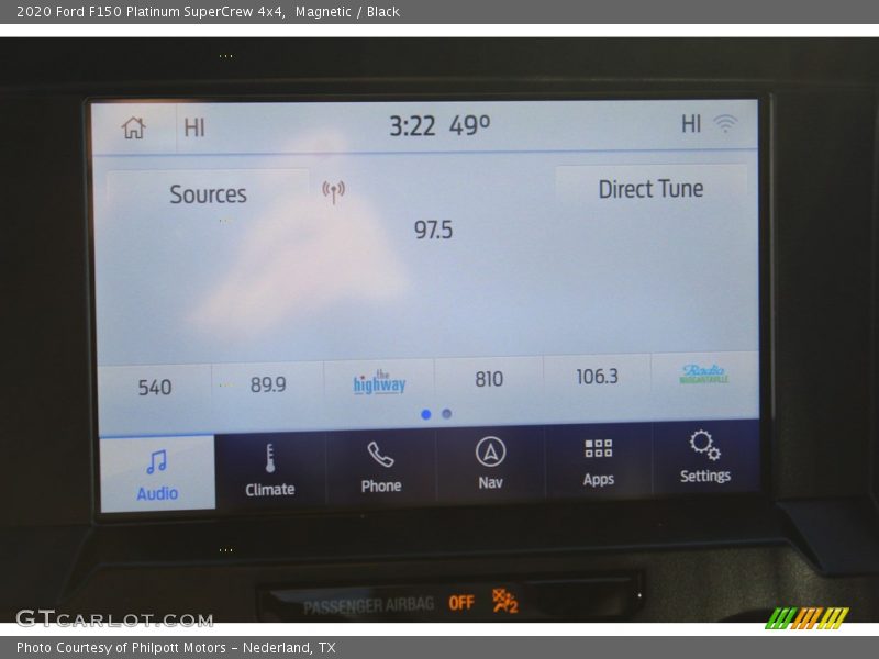 Magnetic / Black 2020 Ford F150 Platinum SuperCrew 4x4