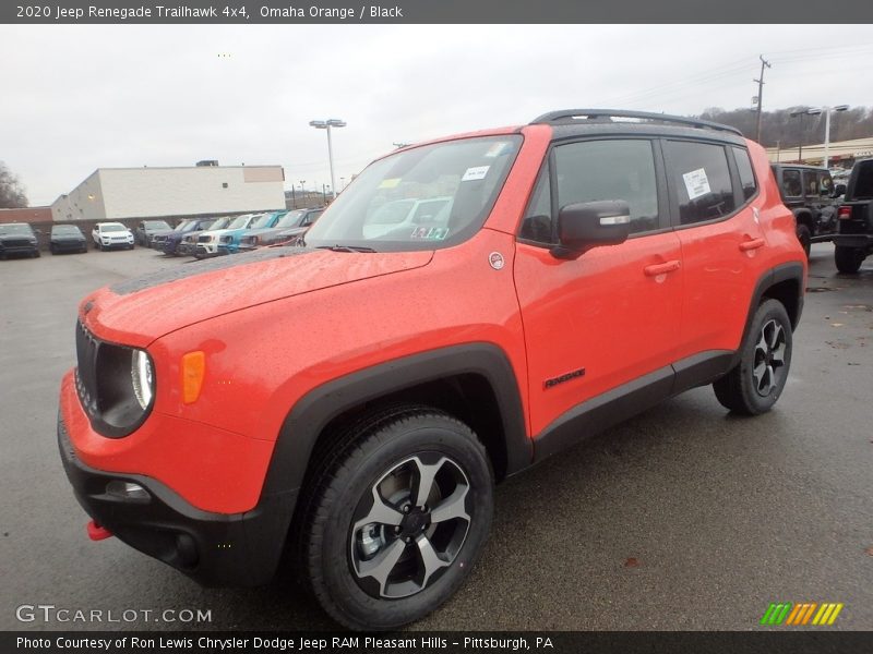 Omaha Orange / Black 2020 Jeep Renegade Trailhawk 4x4