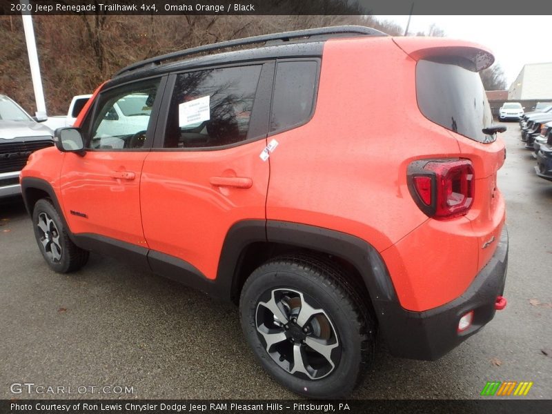 Omaha Orange / Black 2020 Jeep Renegade Trailhawk 4x4