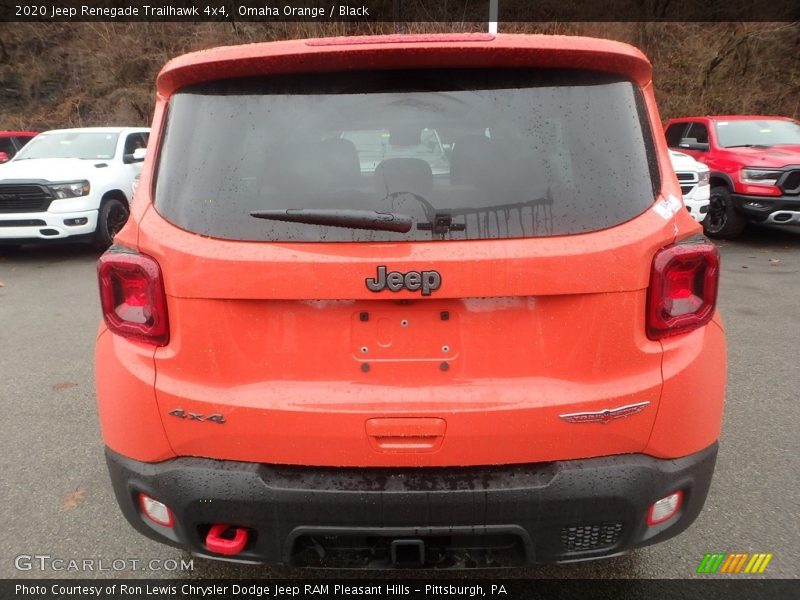 Omaha Orange / Black 2020 Jeep Renegade Trailhawk 4x4