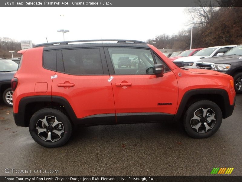 Omaha Orange / Black 2020 Jeep Renegade Trailhawk 4x4