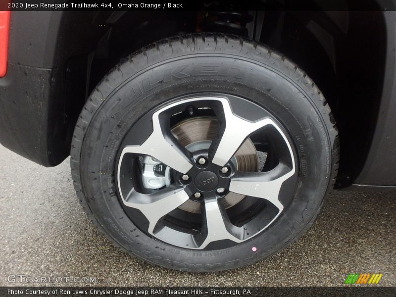 Omaha Orange / Black 2020 Jeep Renegade Trailhawk 4x4