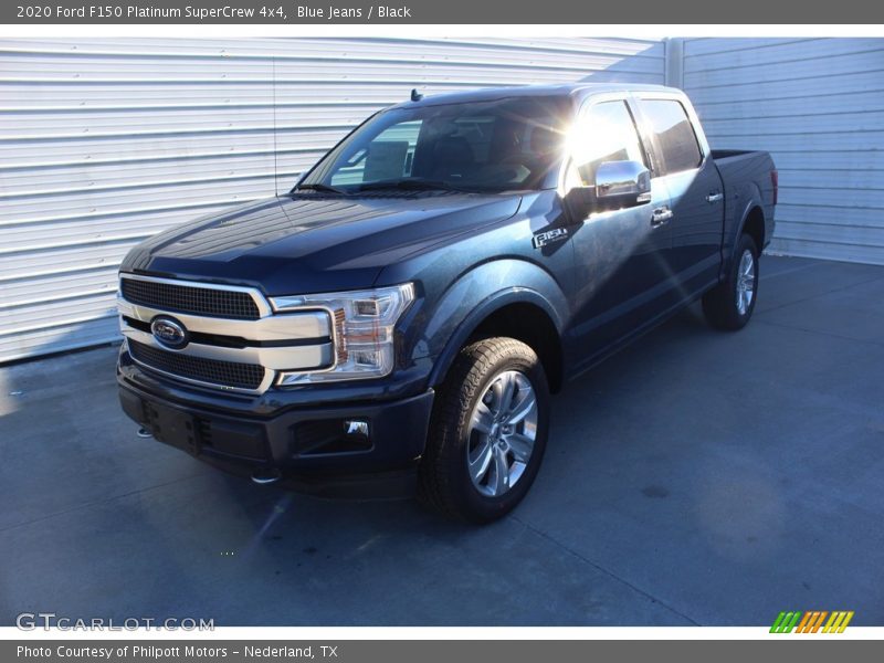 Blue Jeans / Black 2020 Ford F150 Platinum SuperCrew 4x4