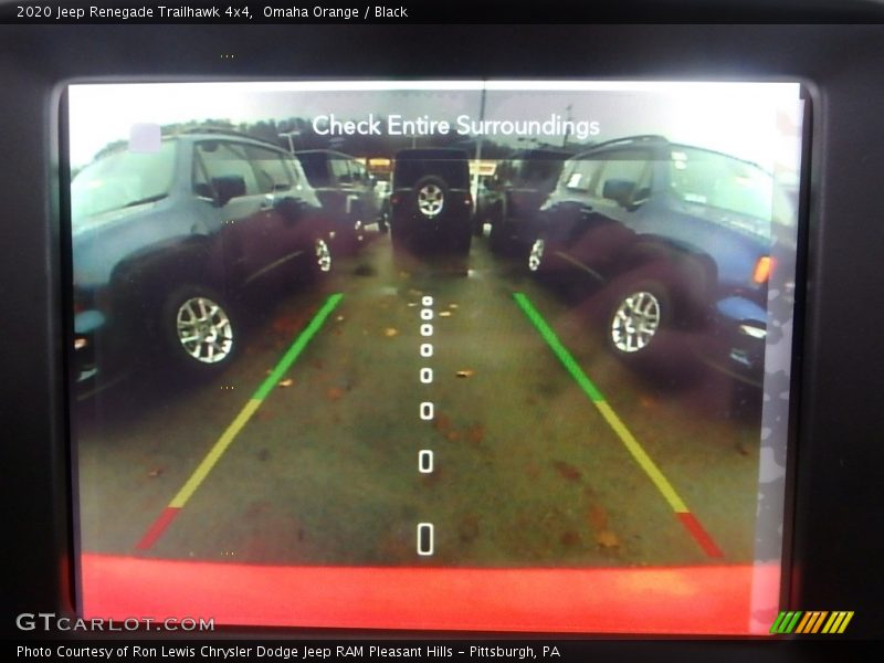 Omaha Orange / Black 2020 Jeep Renegade Trailhawk 4x4