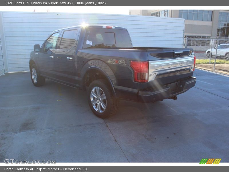 Blue Jeans / Black 2020 Ford F150 Platinum SuperCrew 4x4
