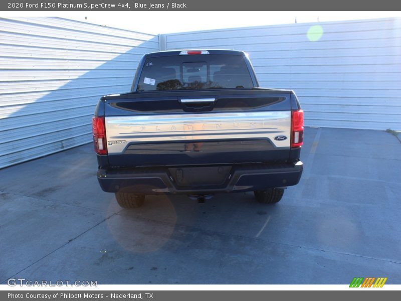 Blue Jeans / Black 2020 Ford F150 Platinum SuperCrew 4x4