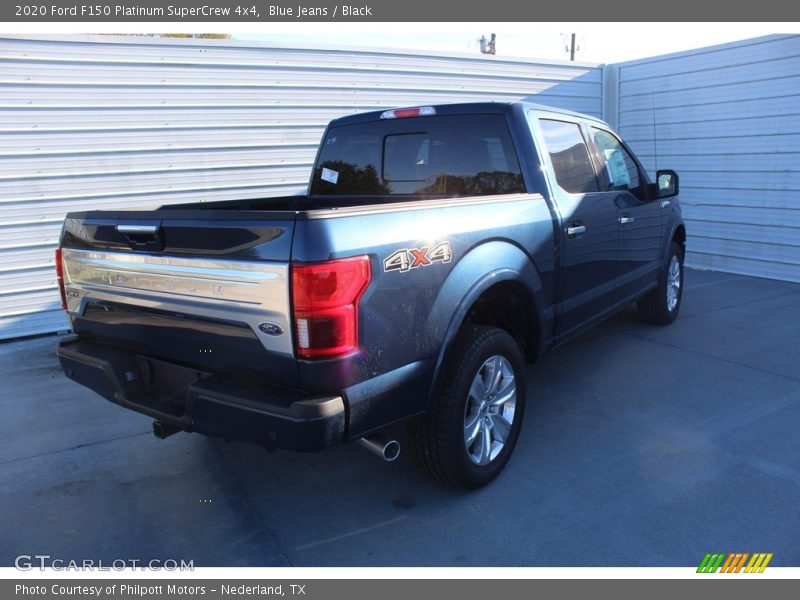 Blue Jeans / Black 2020 Ford F150 Platinum SuperCrew 4x4