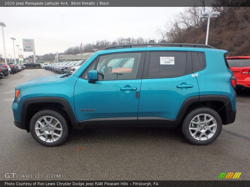 Bikini Metallic / Black 2020 Jeep Renegade Latitude 4x4