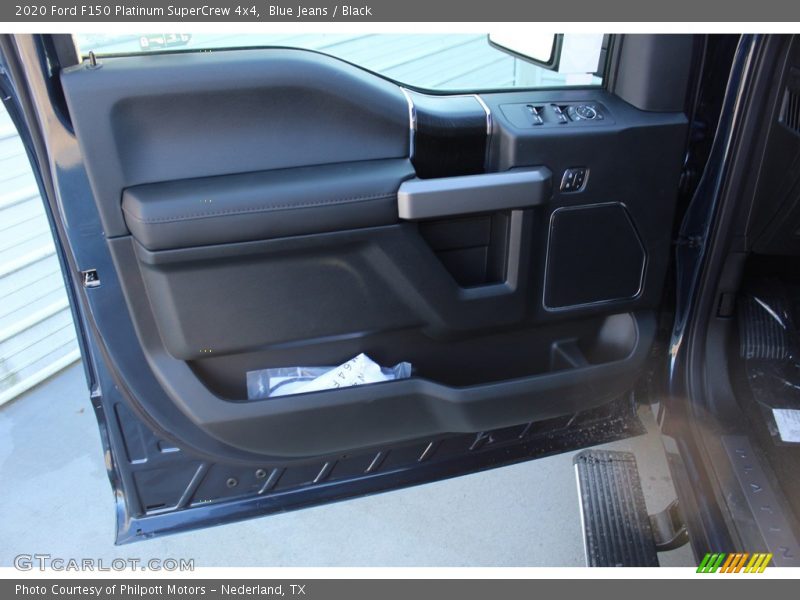 Blue Jeans / Black 2020 Ford F150 Platinum SuperCrew 4x4