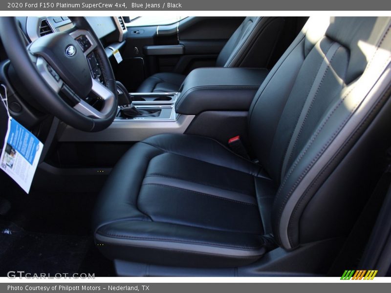Blue Jeans / Black 2020 Ford F150 Platinum SuperCrew 4x4