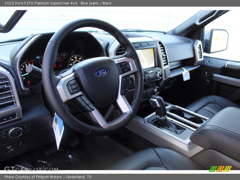 Blue Jeans / Black 2020 Ford F150 Platinum SuperCrew 4x4