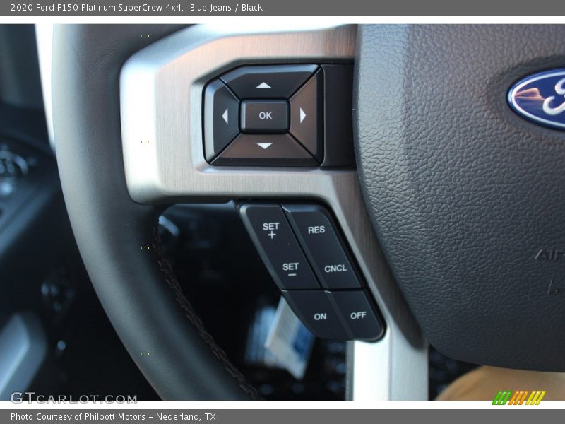 Blue Jeans / Black 2020 Ford F150 Platinum SuperCrew 4x4