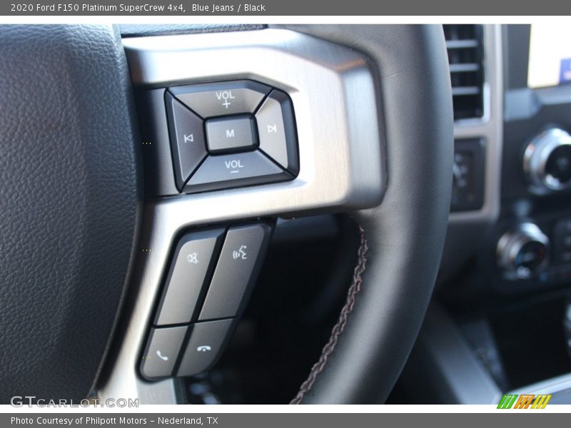 Blue Jeans / Black 2020 Ford F150 Platinum SuperCrew 4x4