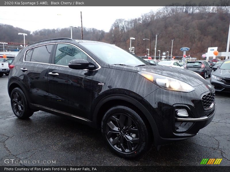  2020 Sportage S AWD Black Cherry