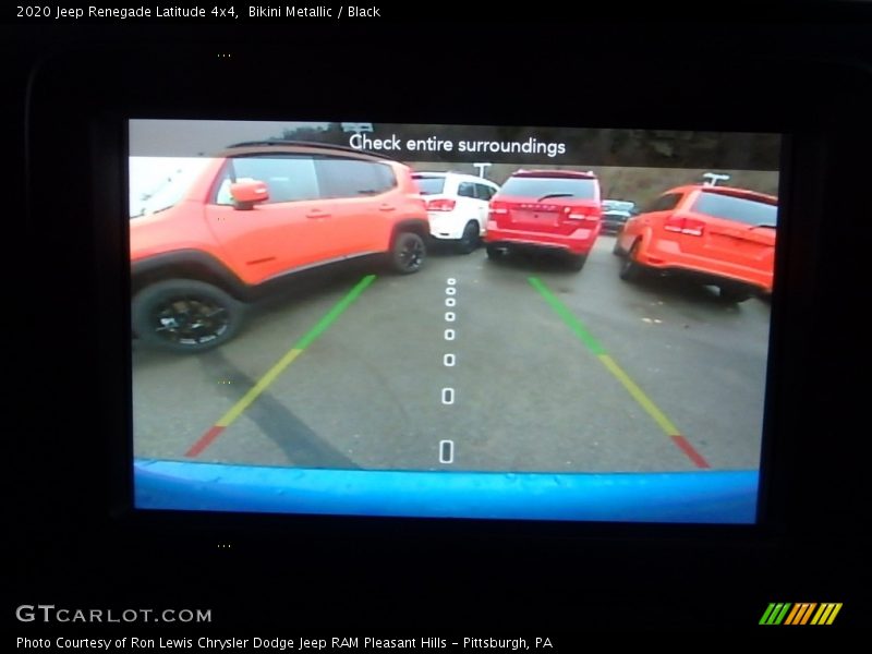 Bikini Metallic / Black 2020 Jeep Renegade Latitude 4x4