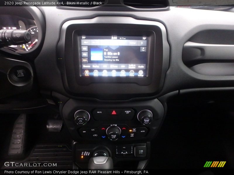 Bikini Metallic / Black 2020 Jeep Renegade Latitude 4x4
