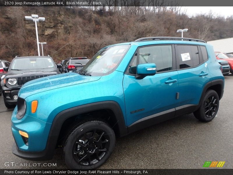 Bikini Metallic / Black 2020 Jeep Renegade Latitude 4x4